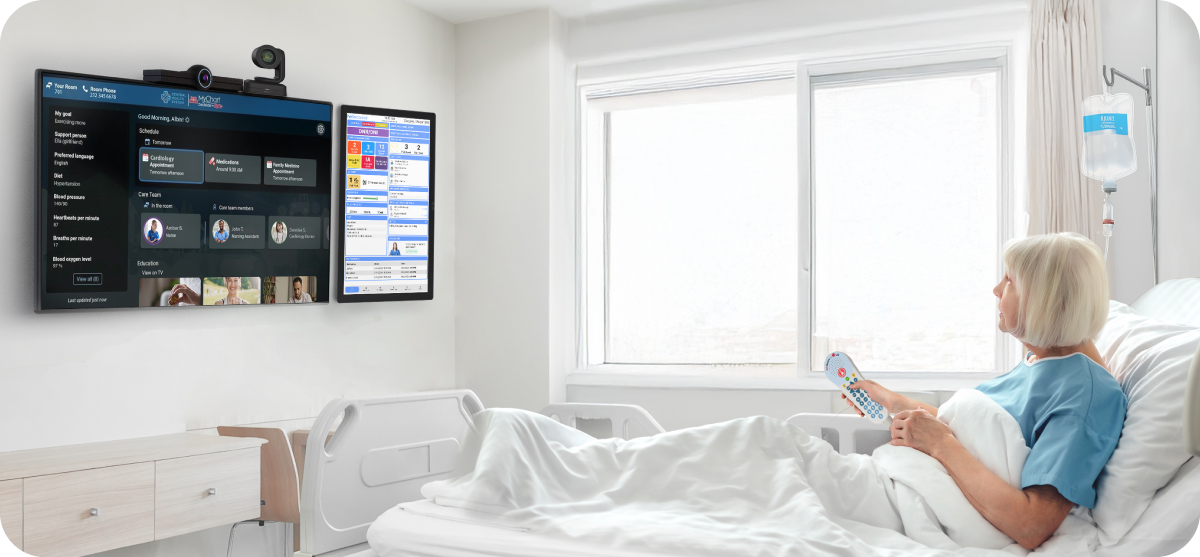 Epic MyChart Bedside TV Now Runs Natively on hellocare.ai Devices, Available in Epic Toolbox Epic MyChart Bedside TV Now Runs Natively on hellocare.ai Devices, Available in Epic Toolbox